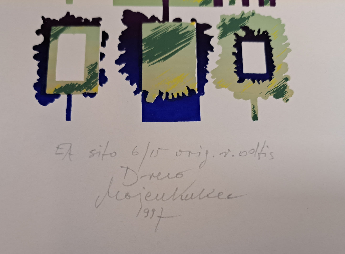 N/A; grafika; Drevo; 20 cm x 30 cm