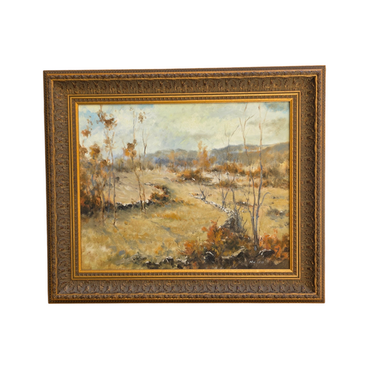 Marko Krvina; akril; "Suha planota"; 64 cm x 54 cm