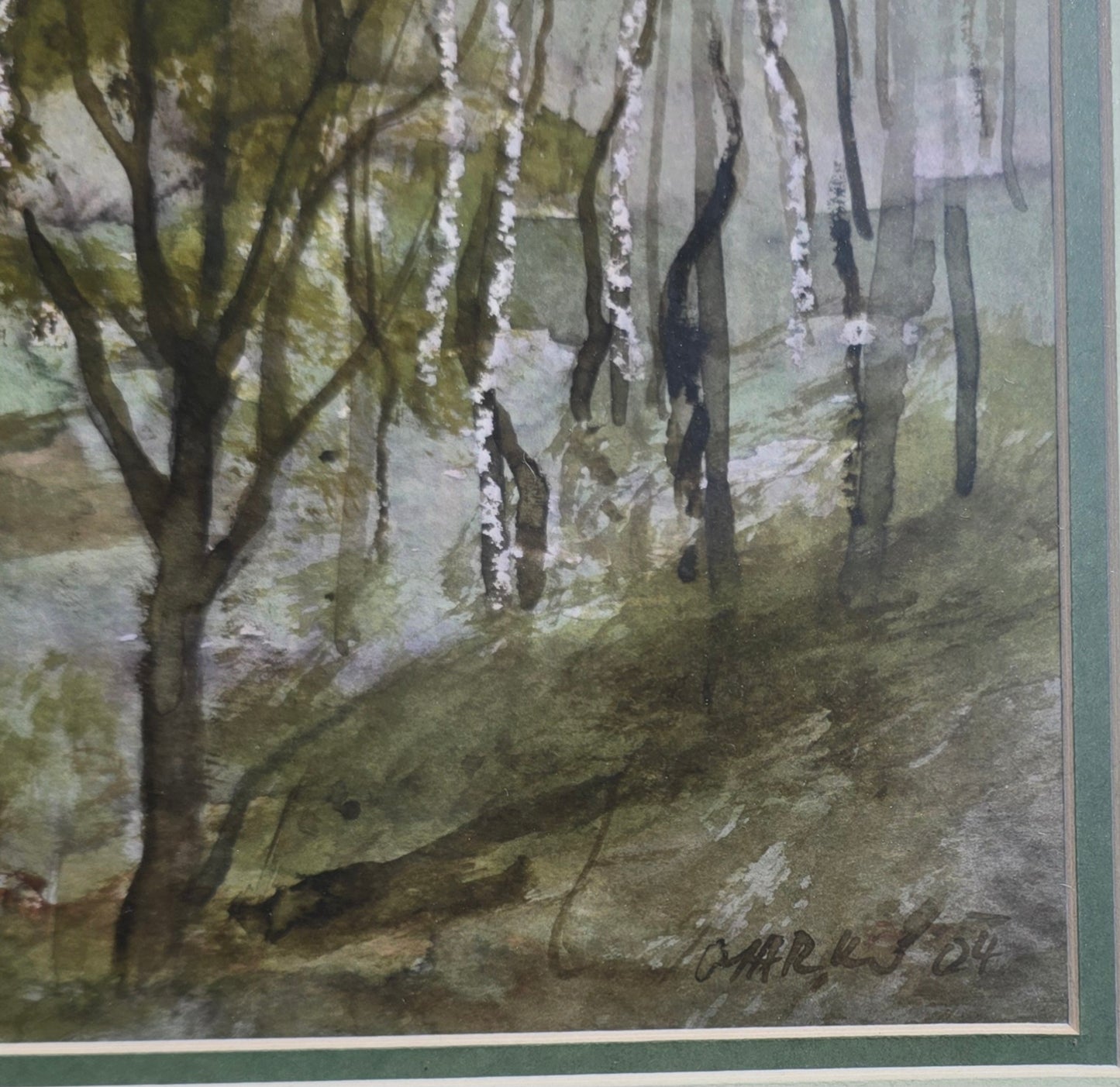 Marko Krvina; Akvarel; veduta; 69 cm x 53 cm