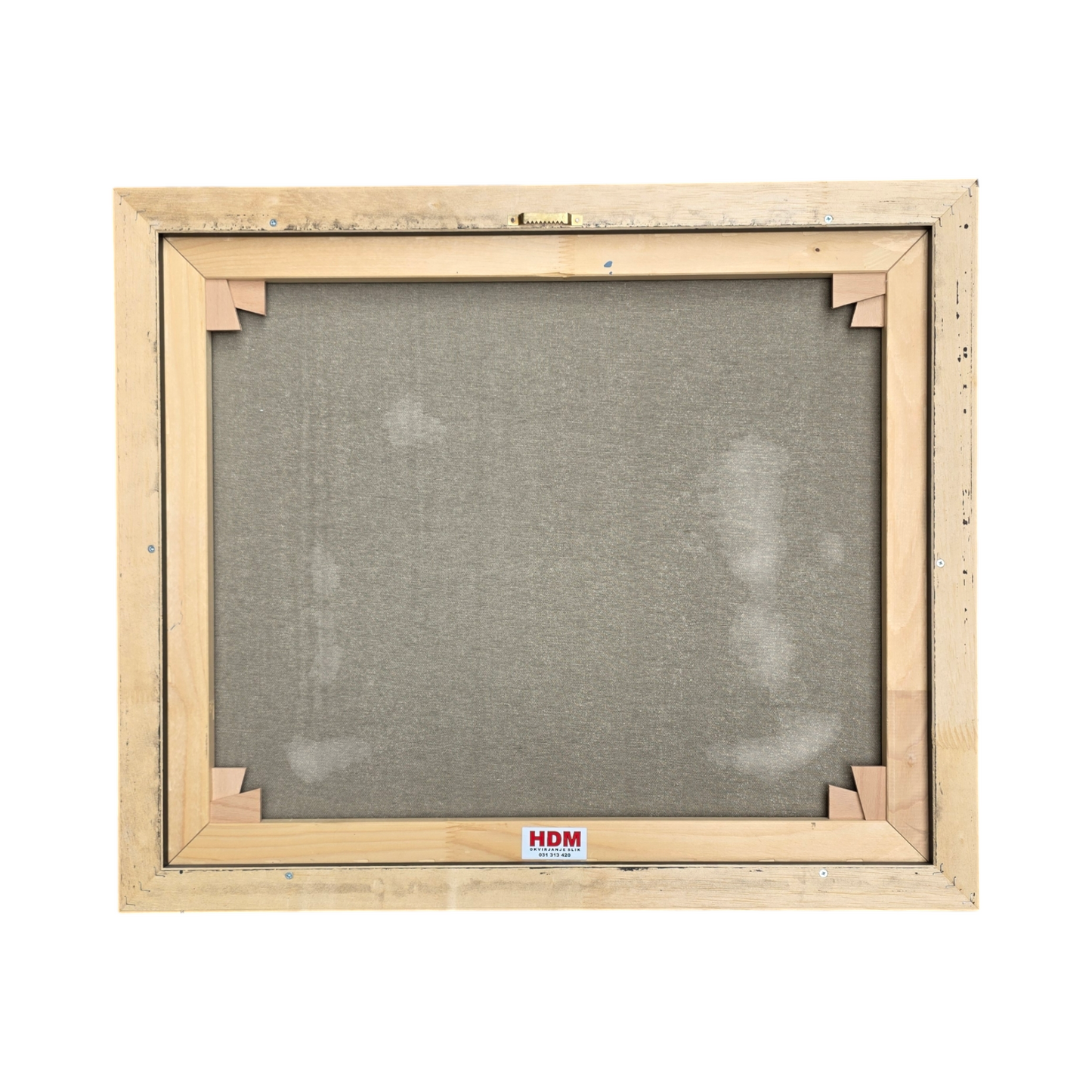 Marko Krvina; Akril; mesto ob morju; 65 cm x 55 cm