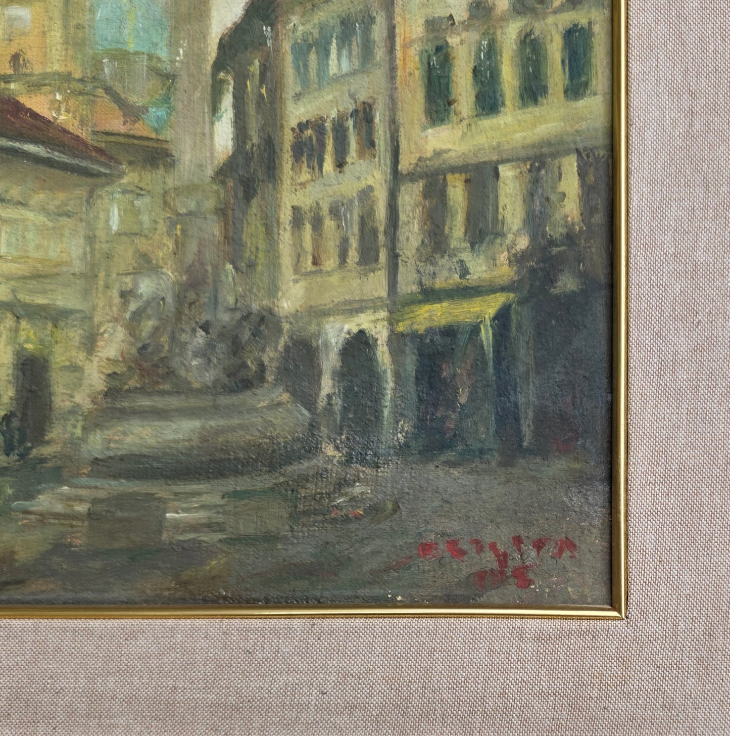 Brigita Požegar Mulej; Akril; fontana; 52 cm x 47 cm