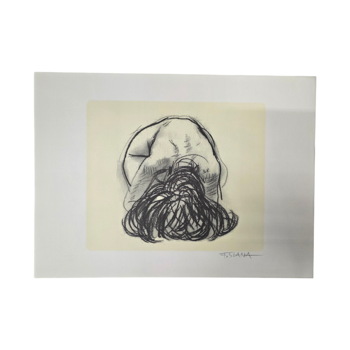France Slana; Zbirka grafik; akt; 31 cm x 43 cm