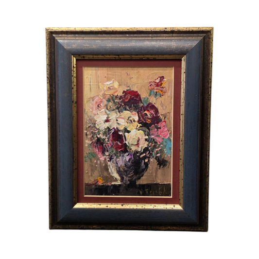 Vilim Toplak; Olje; tihožitje II; 24 cm x 30 cm