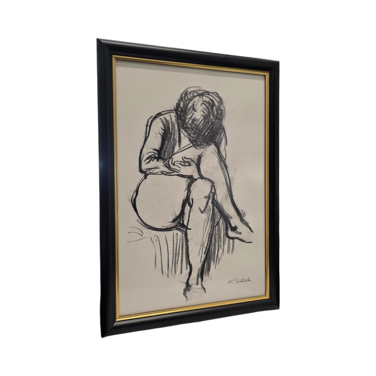 France Slana; print; akt; 28 cm x 41 cm