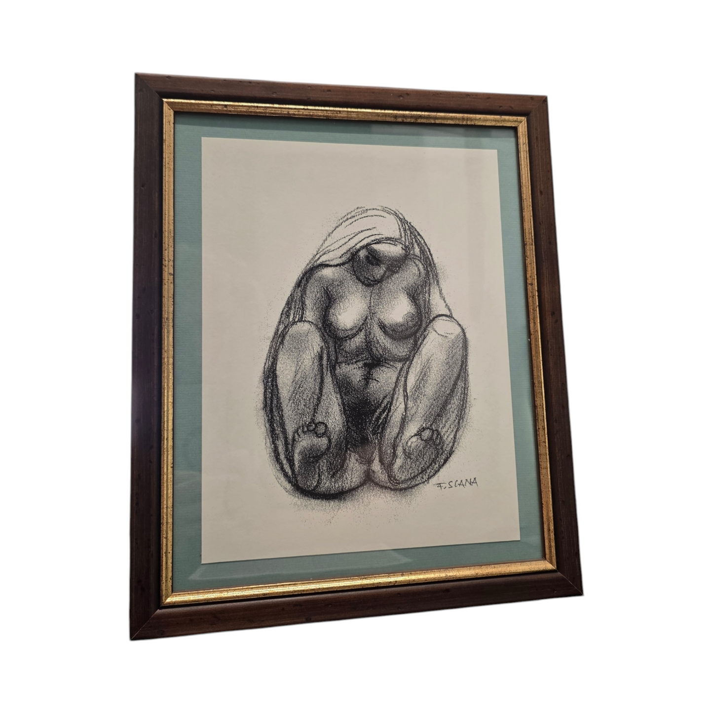 France Slana; print; akt; 28 cm x 34 cm