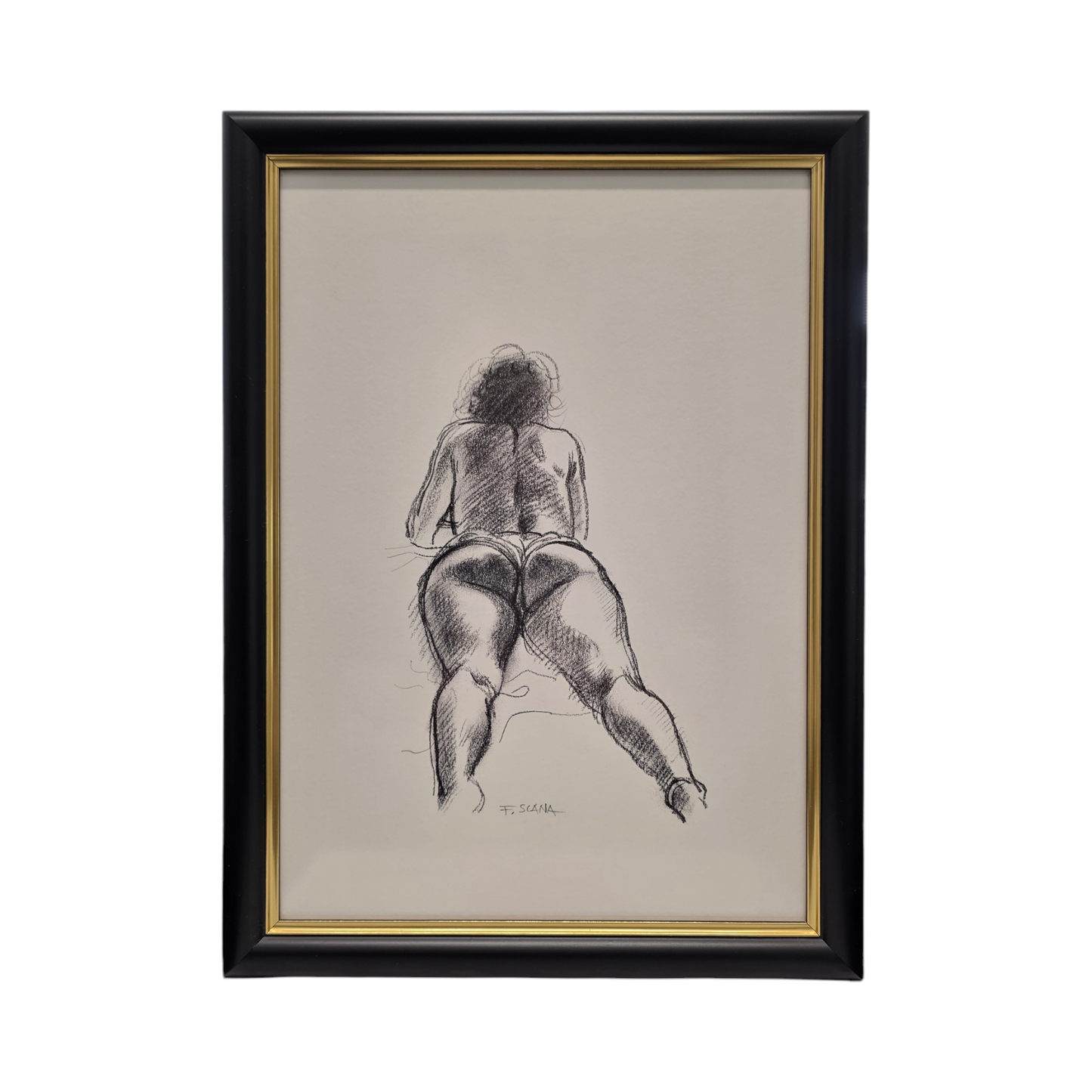 France Slana; print; akt; 29 cm x 39 cm