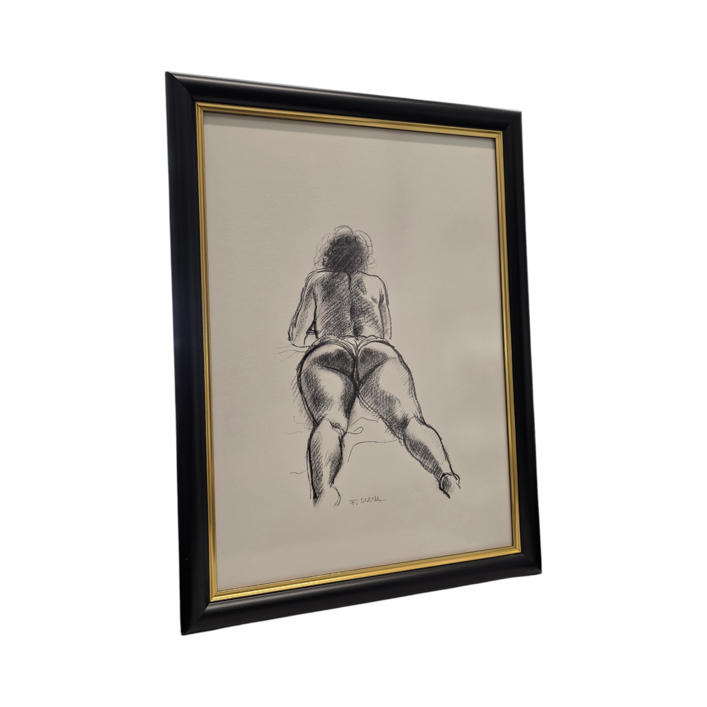 France Slana; print; akt; 29 cm x 39 cm
