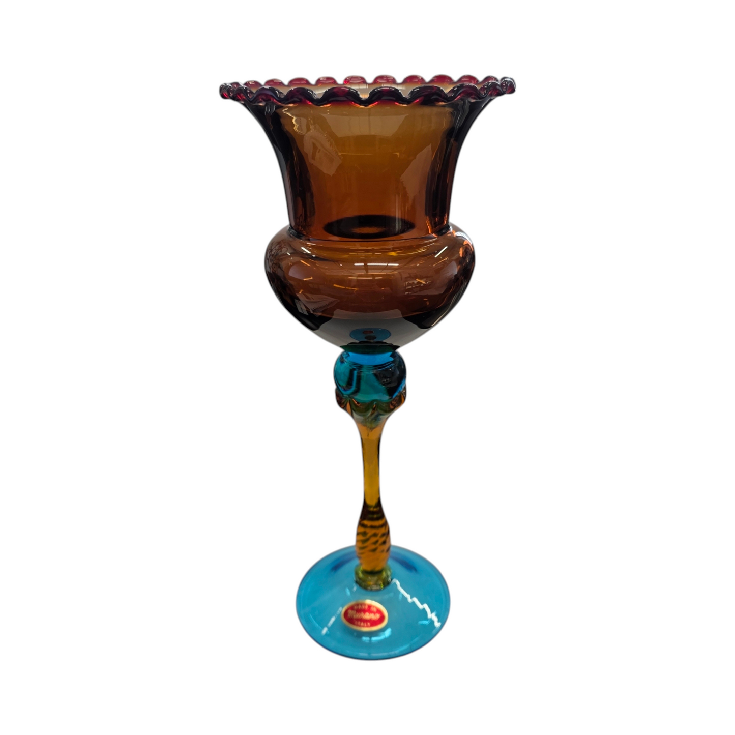 Steklen kelih 12 cm x 27 cm
