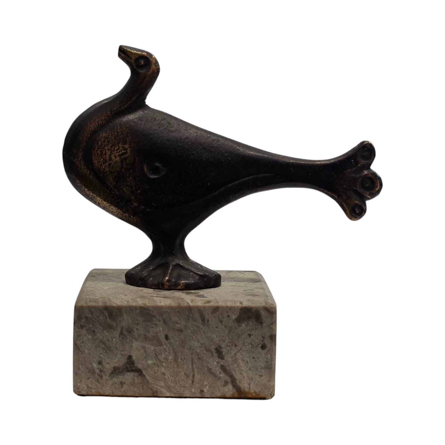 N/A; Bron; "Ptič III"; 7 cm x 7 cm