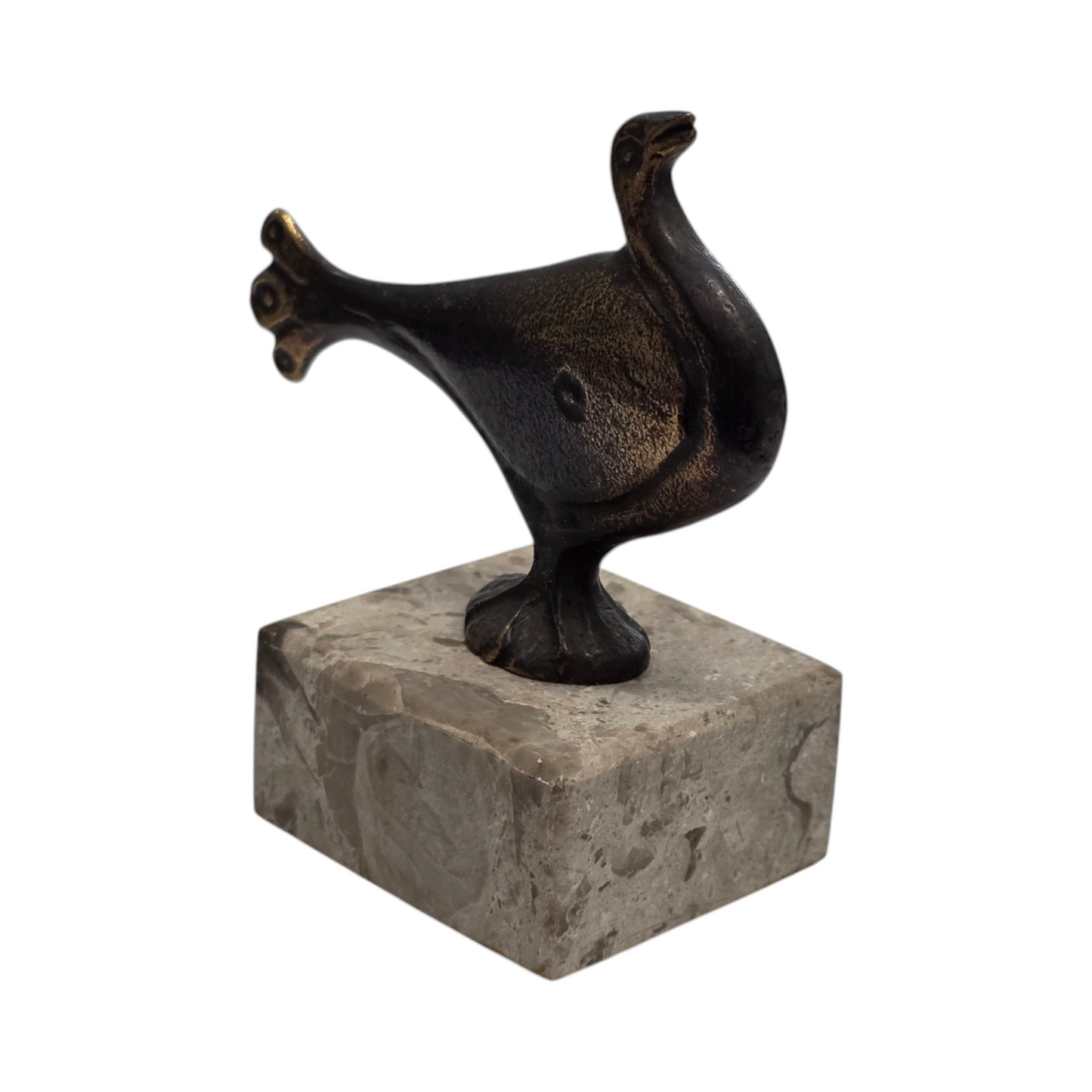 N/A; Bron; "Ptič III"; 7 cm x 7 cm