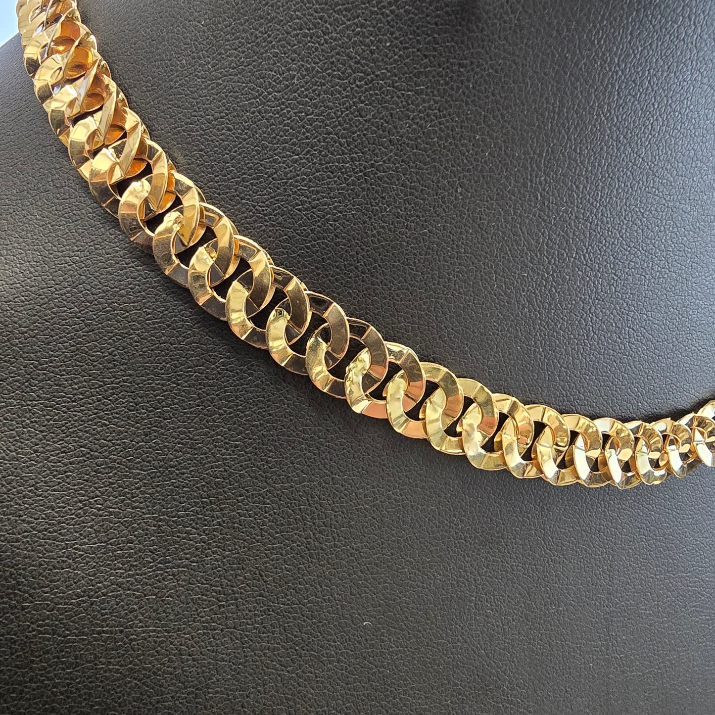 Zlata verižica "RENCE" 14K 585/1000; masa=27.20g