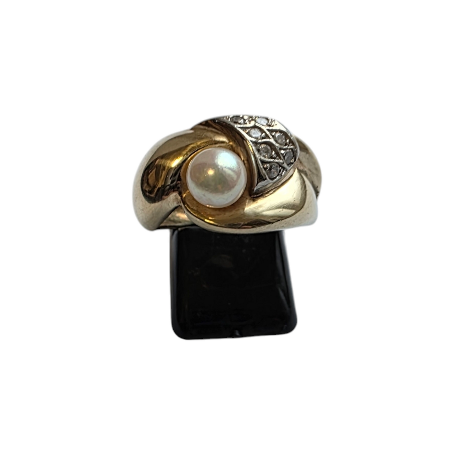 Zlati prstan ''UNO'' 14K 585/1000; masa=6.39g