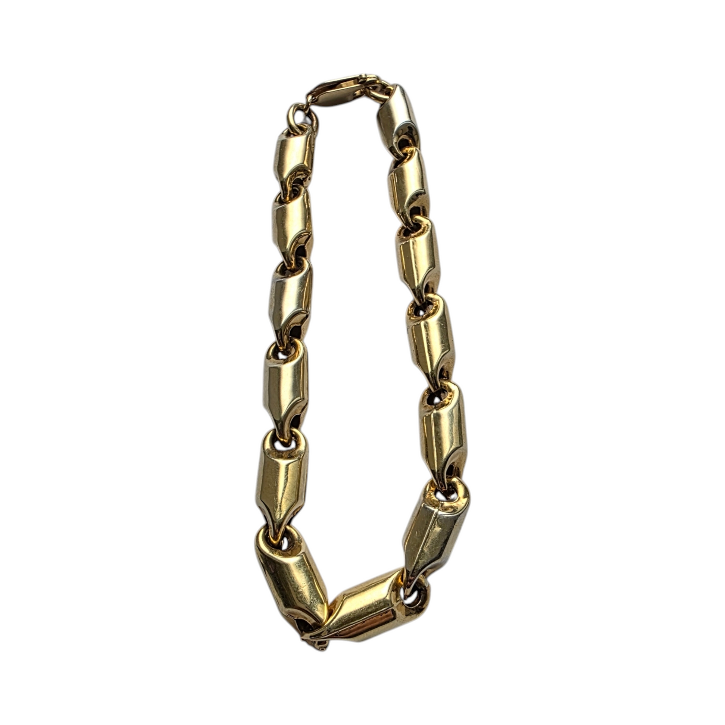 Zlata zapestnica "TREZE" 14K 585/1000; masa=9.09g