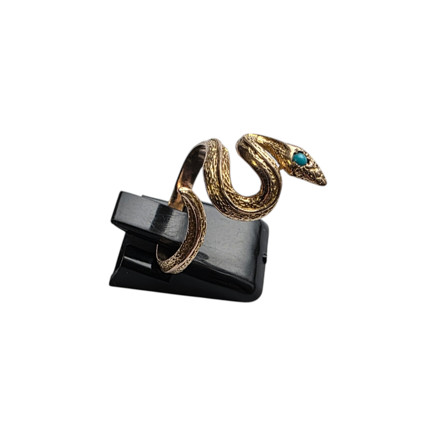 Zlati prstan ''SERPENTE'' 14K 585/1000; masa=3.55g