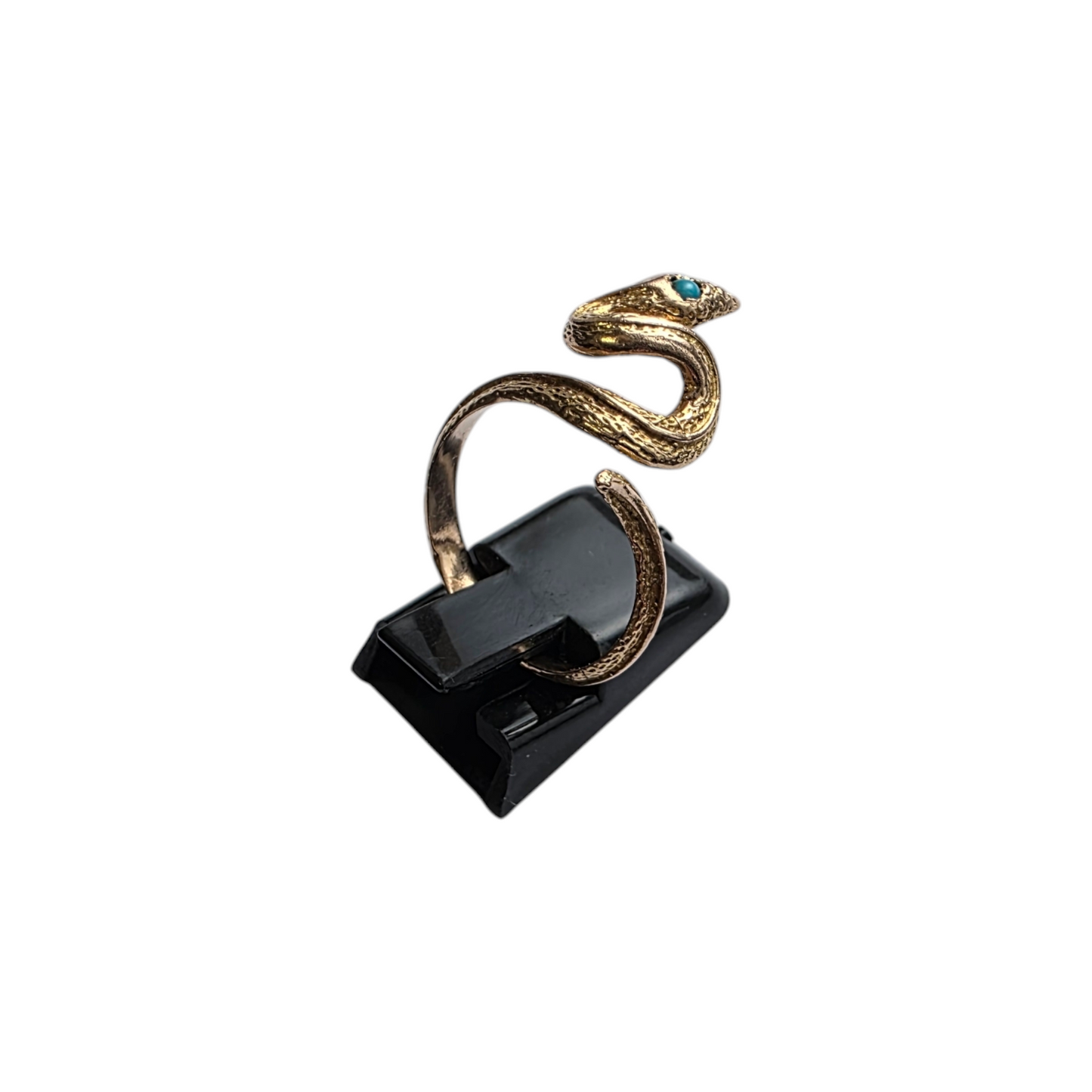 Zlati prstan ''SERPENTE'' 14K 585/1000; masa=3.55g
