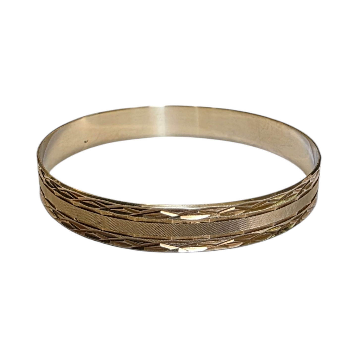 Zlata zapestnica "KATIA" 14K 585/1000; masa=15.82g