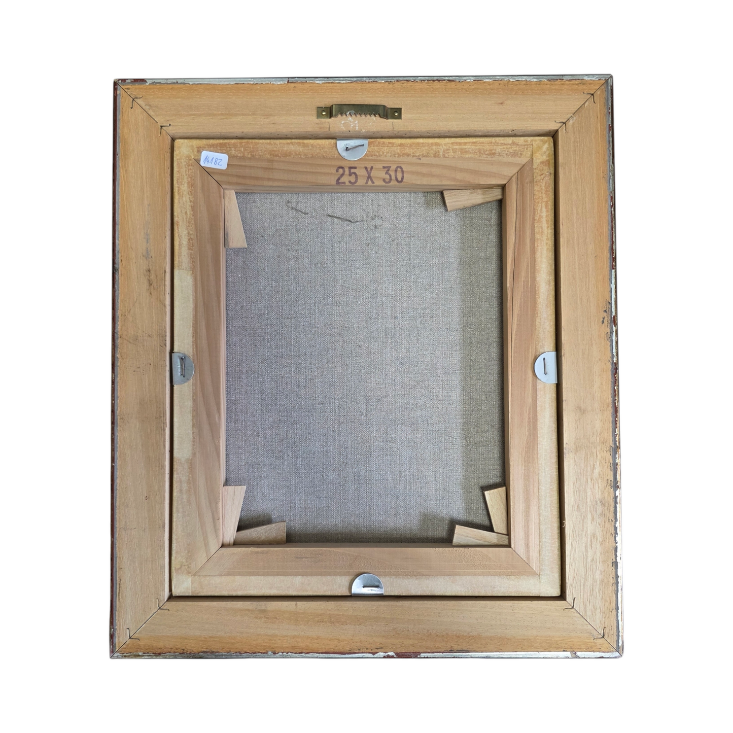 Ogrin; olje na platno; "Šopek"; 38 cm x 33 cm