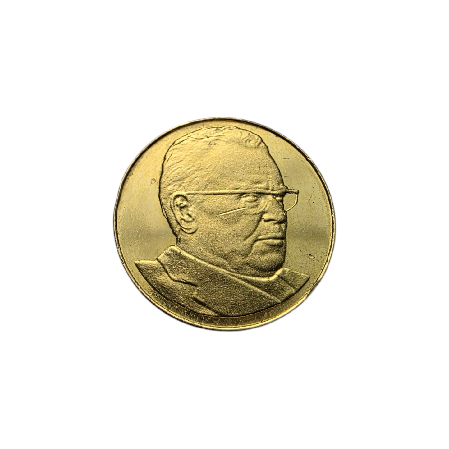 Zlatnik "Tito" 21K 900/1000; masa=2.55g
