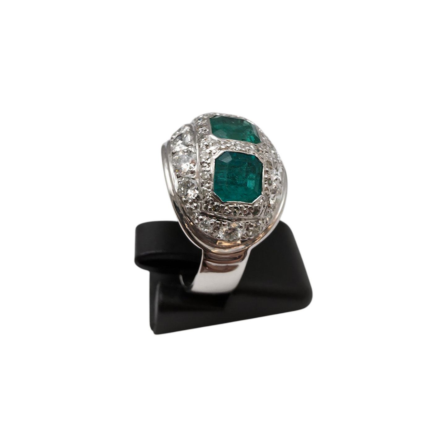 Diamantni prstan "HERALDO" 14K 585/1000; masa=5.61g