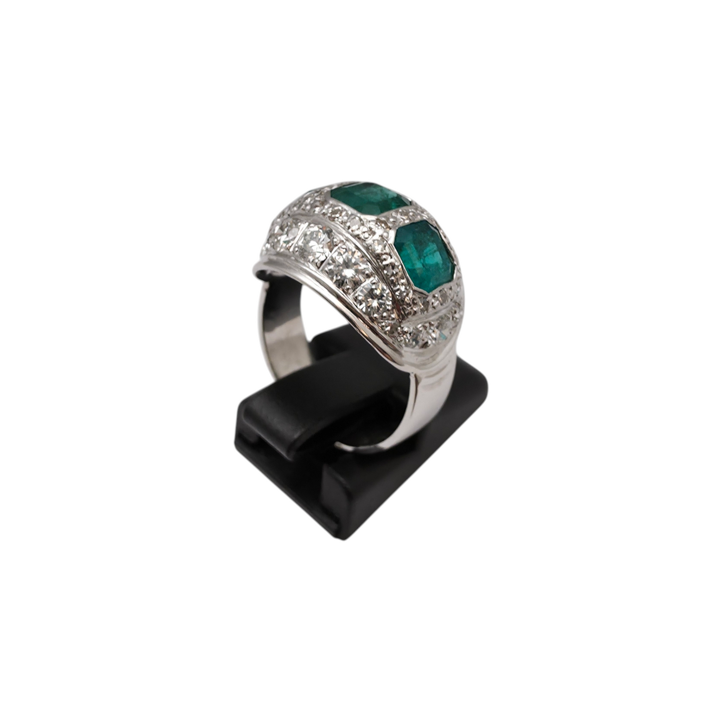 Diamantni prstan "HERALDO" 14K 585/1000; masa=5.61g