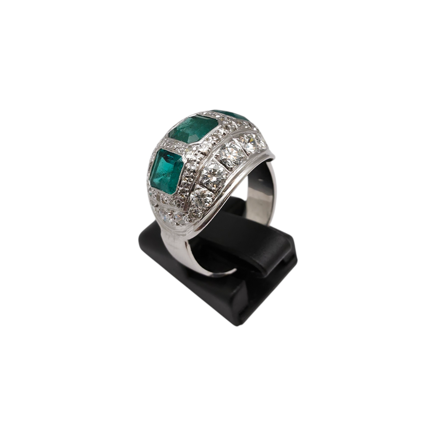 Diamantni prstan "HERALDO" 14K 585/1000; masa=5.61g