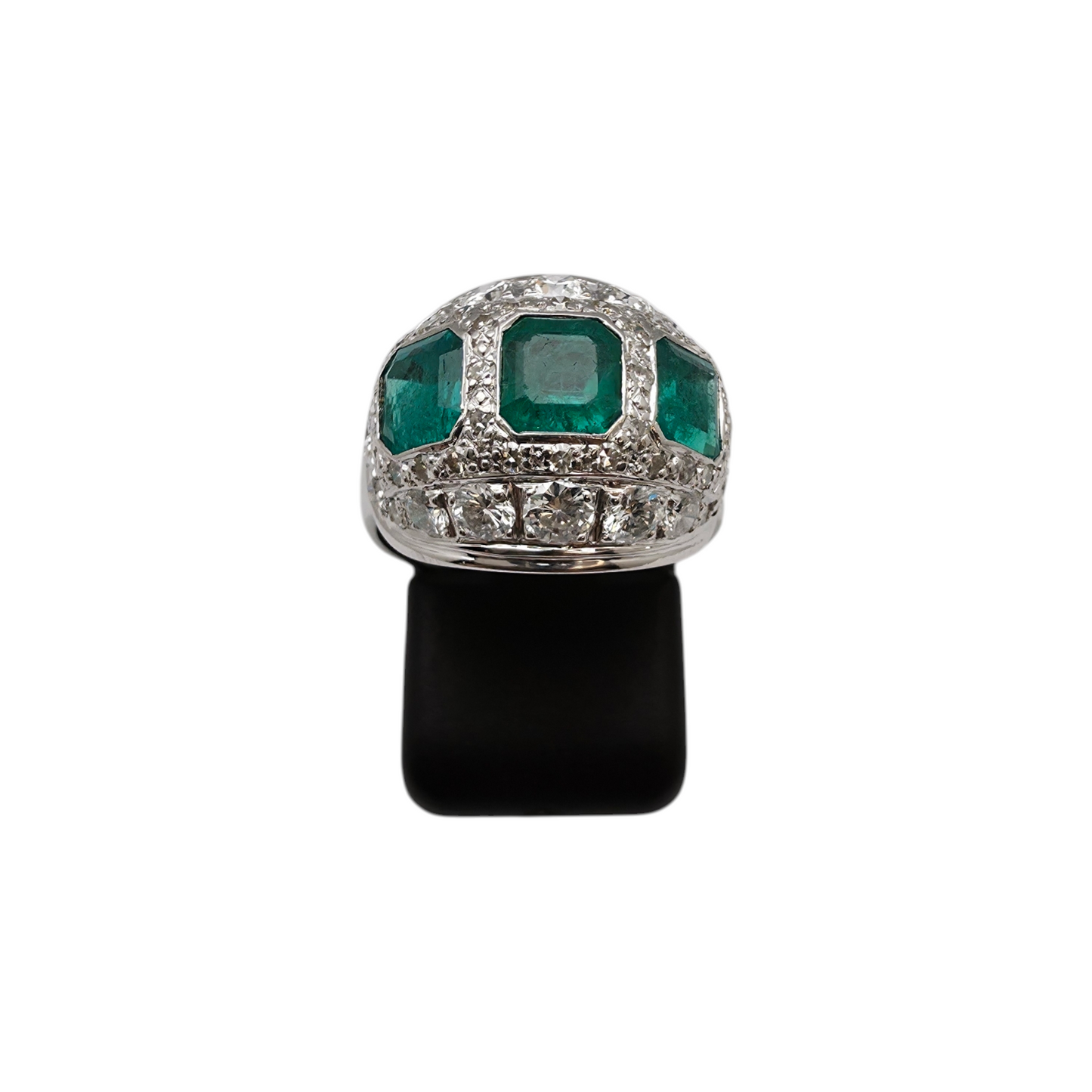 Diamantni prstan "HERALDO" 14K 585/1000; masa=5.61g