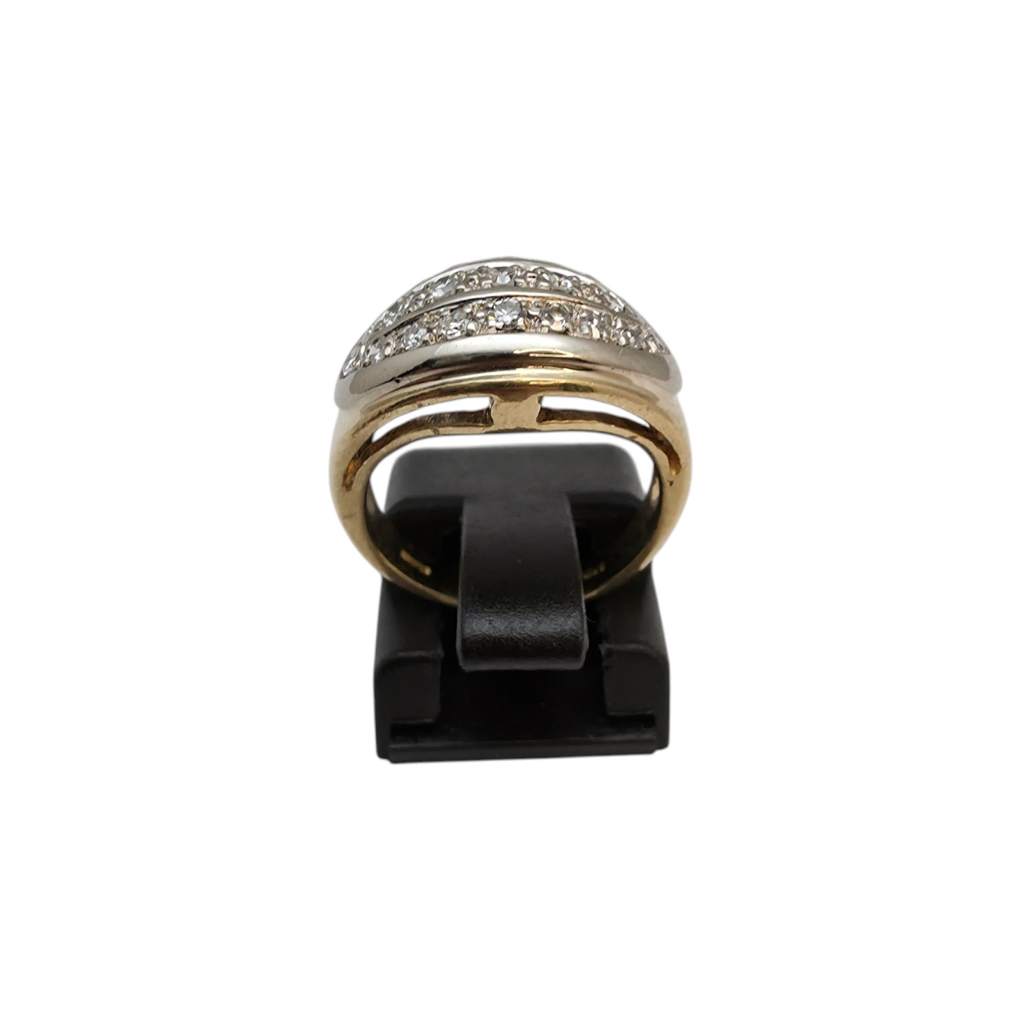 Zlati prstan "PICI" 18K 750/1000; masa=6.35g