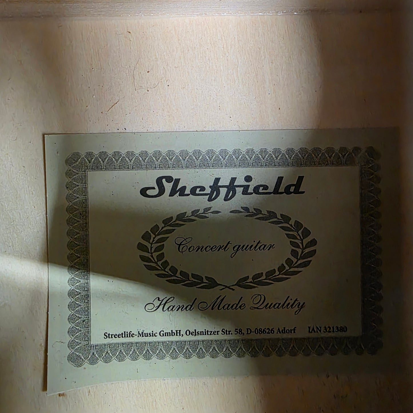 Akustična kitara Sheffield 100 cm 6/19