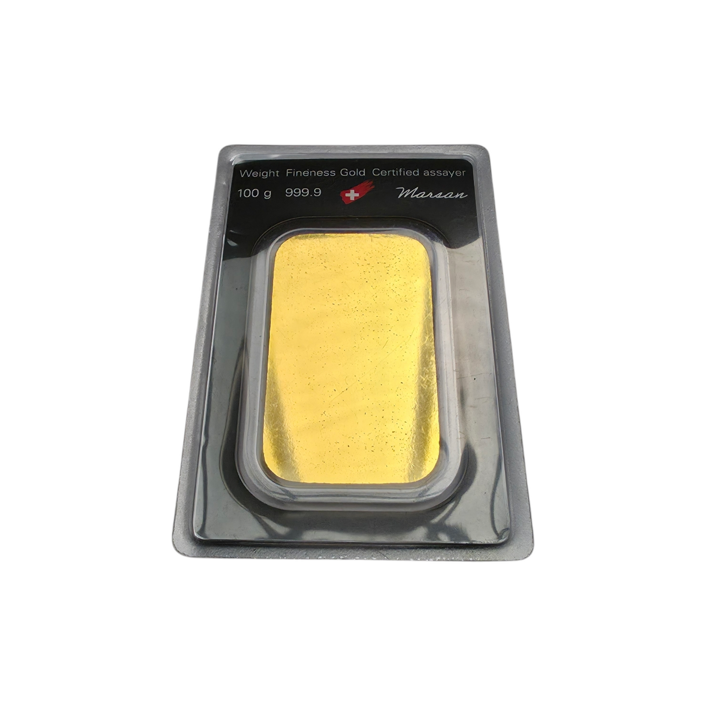 Naložbeno zlato Argor Heraeus 24K 999.9/1000; masa=100.00g