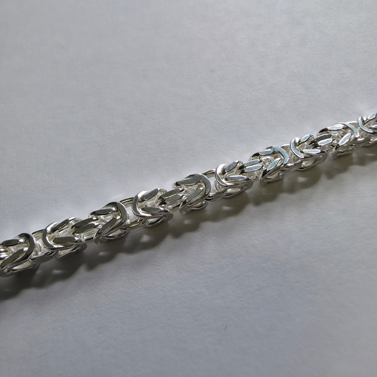 Srebrna zapestnica "MONARH" 925/1000; masa=19.48g