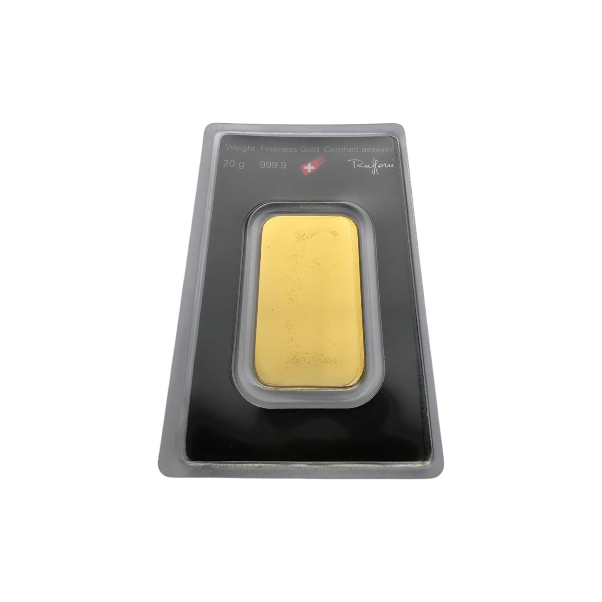 Naložbeno zlato Argor Heraeus 24K 999.9/1000; masa=20.00g