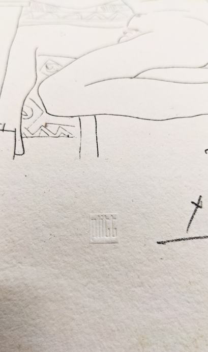 Litografija PABLO PICASSO Suite Vollard 50cm x 40cm