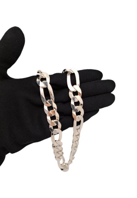 Srebrna verižica FIGARO 925/1000 masa=161,20g (NOVO!)