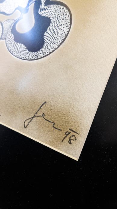 Neznani avtor, Grafika Moški 34cm x 43cm