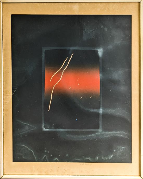 RIKO DEBENJAK 71 Grafika Abstrakt 58,50cm x 77,50cm