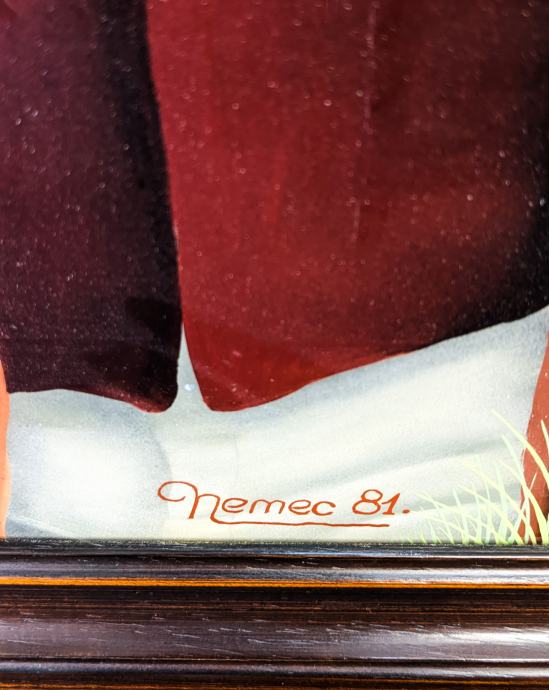 FRANCI NEMEC Pastel Kmet 49cm x 61cm