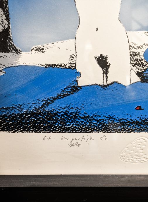 BOŽIDAR ZAVŠEK DARE Grafika Dekle 43,50cm x 43,50cm