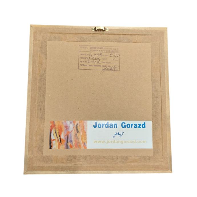 Grafika Jordan GROZDE; "Tromostovje" 26.5 x 26cm