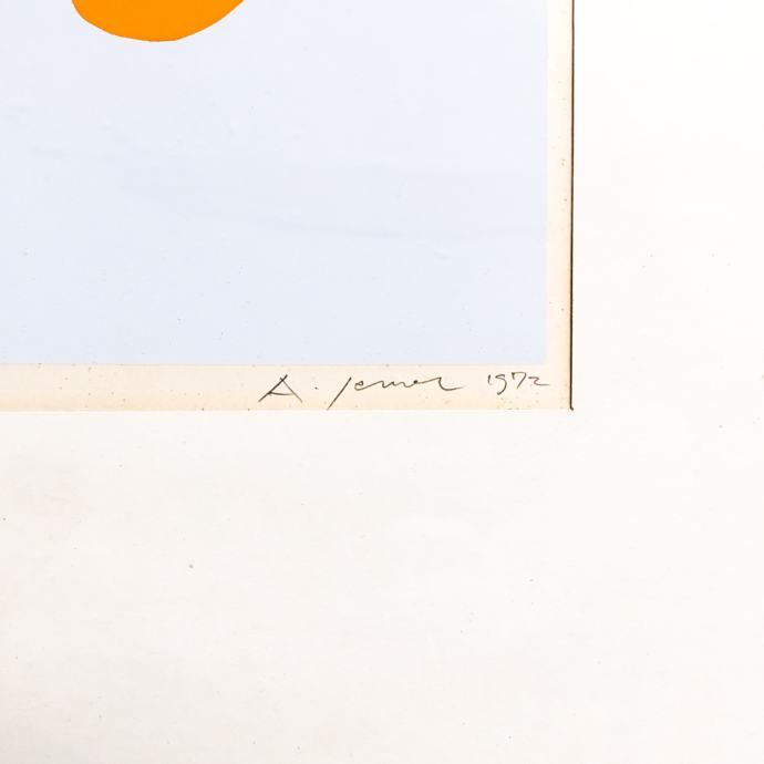 ANDREJ JEMEC Grafika Abstrakt 48cm x 58cm