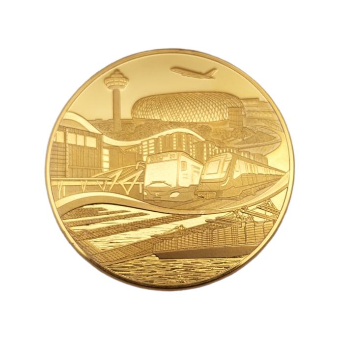 Medaljon Ministry of transport Singapore