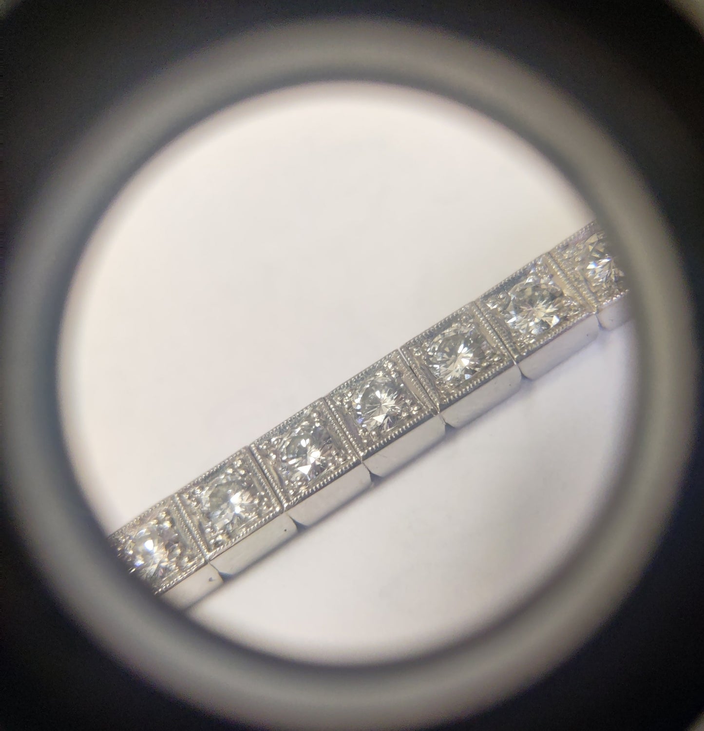 Diamantna zapestnica "MIDAS" 14K 585/1000+DIA; masa=18.21g