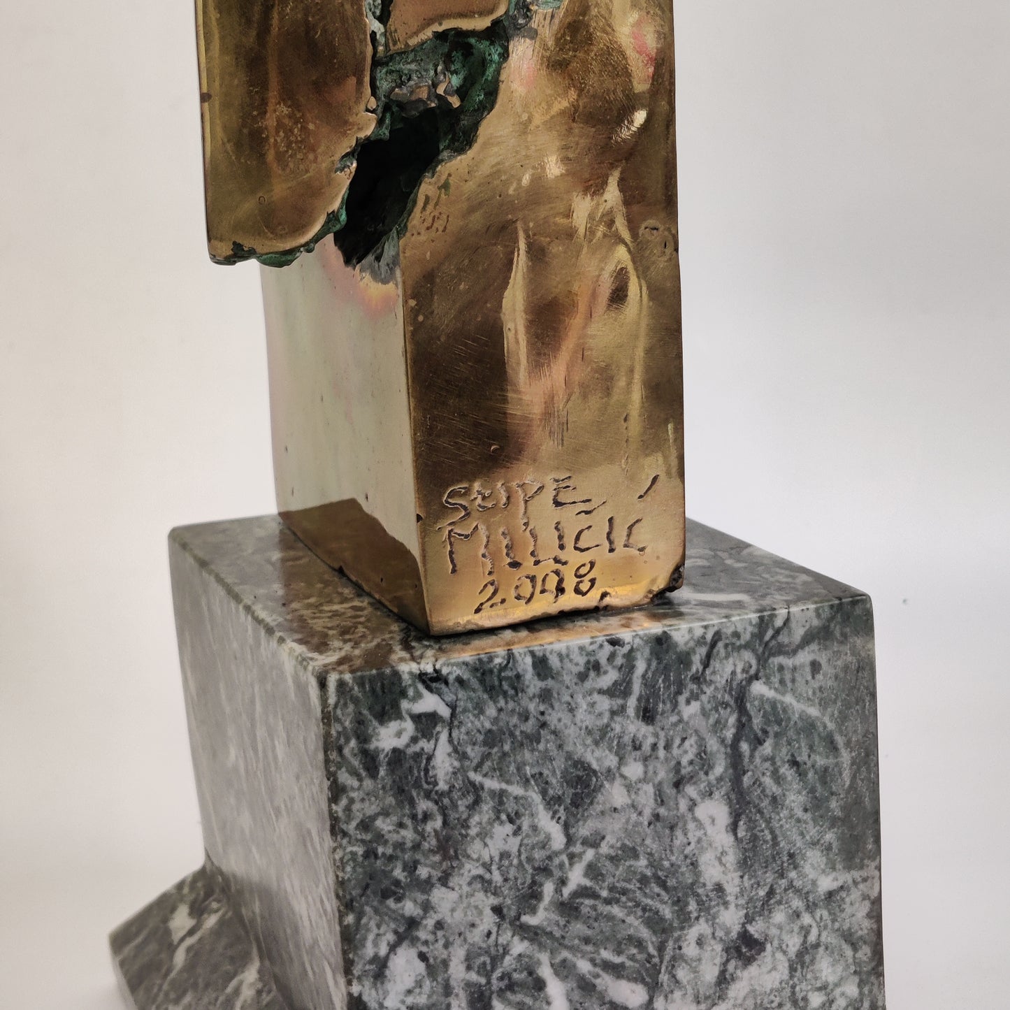 Stipe Miličić; Kip; "Hrbtenica"; 66 cm