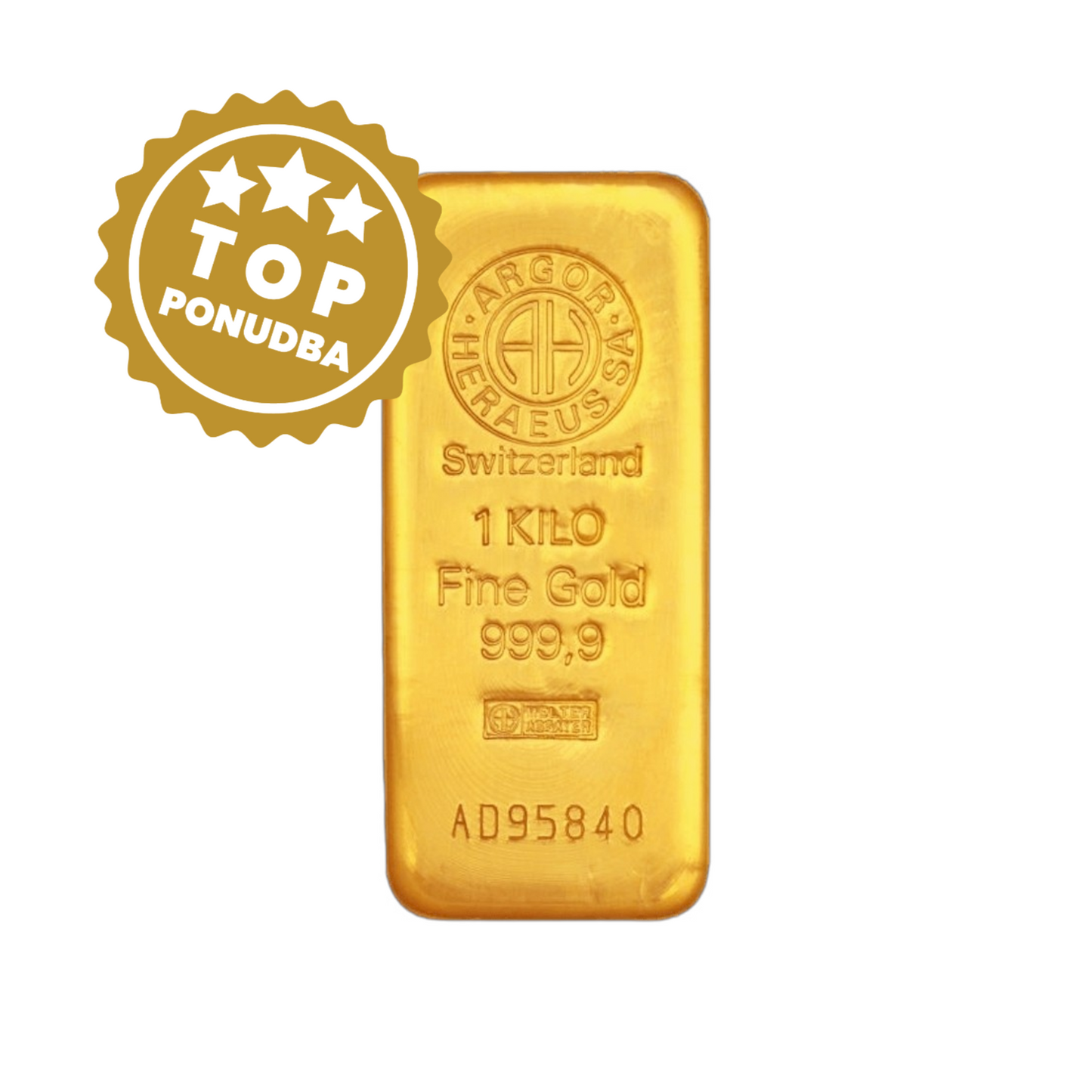 Argor Heraeus, naložbeno zlato 1000g