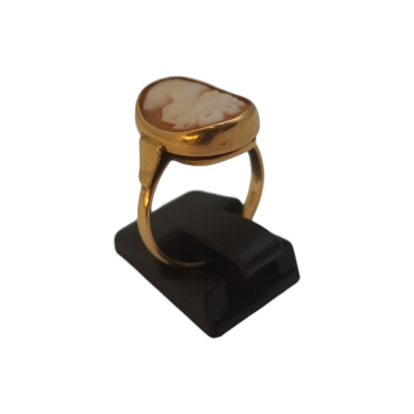 Zlati prstan "MS. LUCK" 14K 585/1000; masa=5.03g