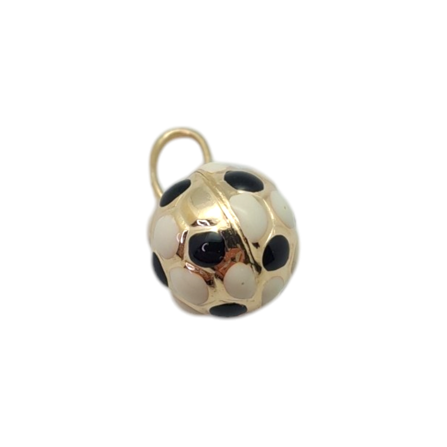 Zlati obesek ''ŽOGA'' 14K 585/1000; masa=1.18g