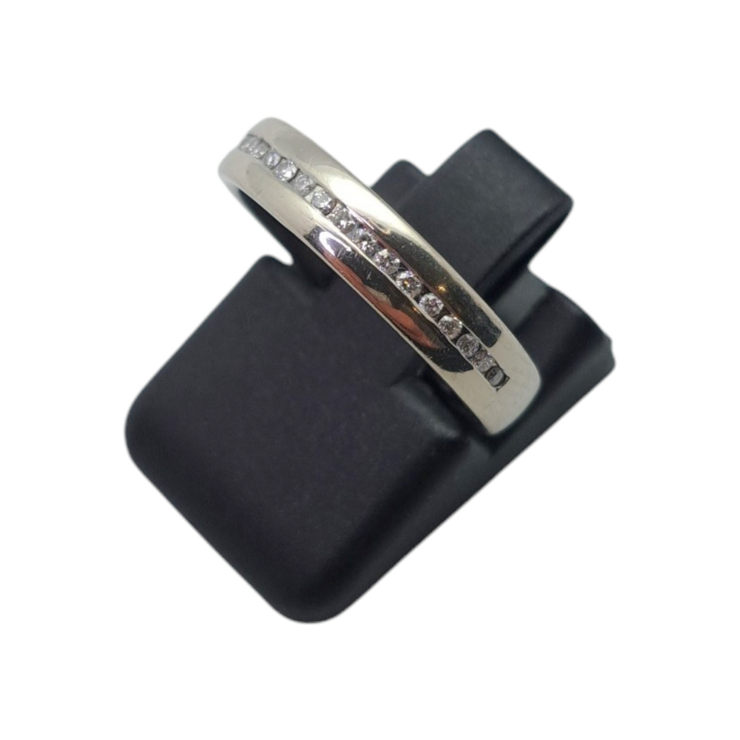 Zlati prstan ''JADA'' 14K 585/1000+DIA; masa=3.31g