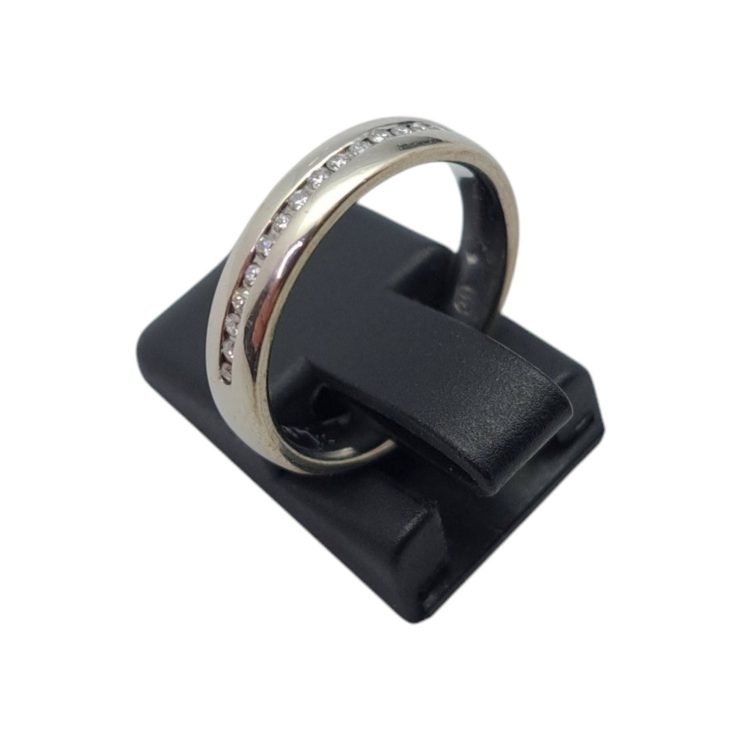 Zlati prstan ''JADA'' 14K 585/1000+DIA; masa=3.31g