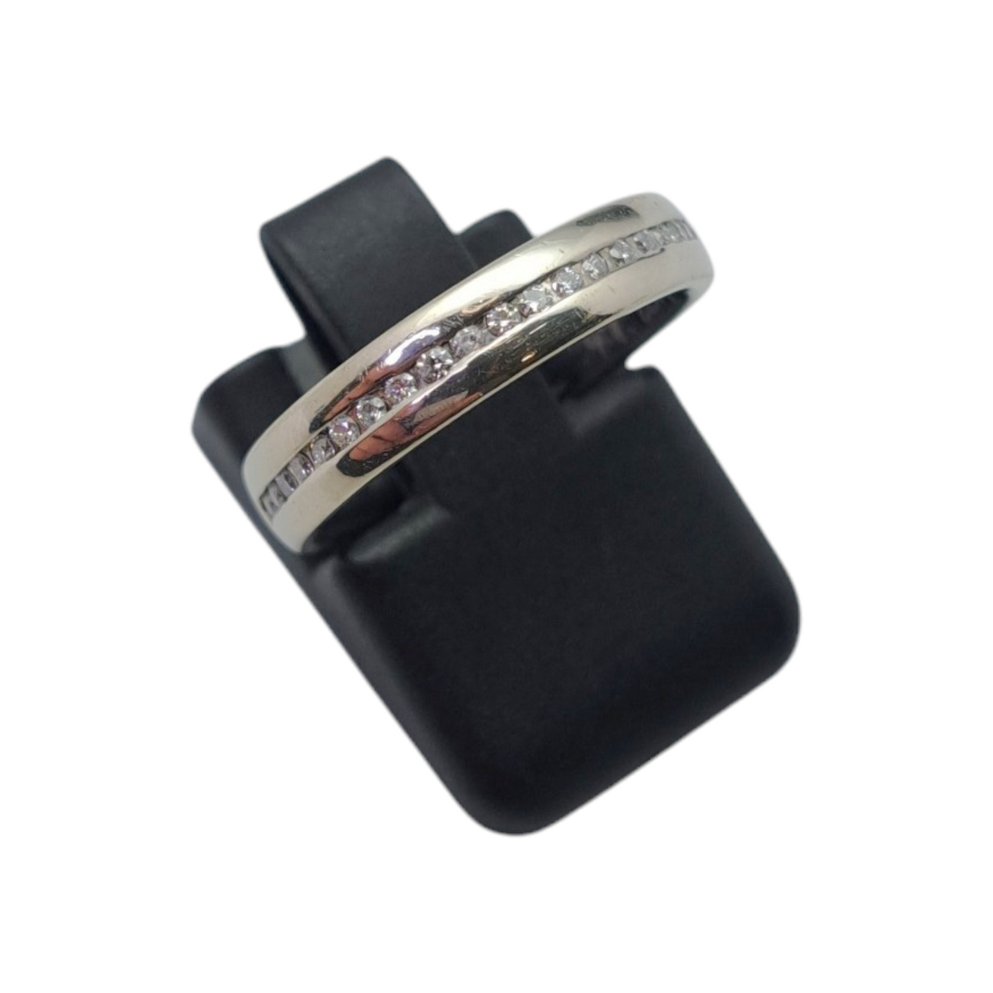 Zlati prstan ''JADA'' 14K 585/1000+DIA; masa=3.31g