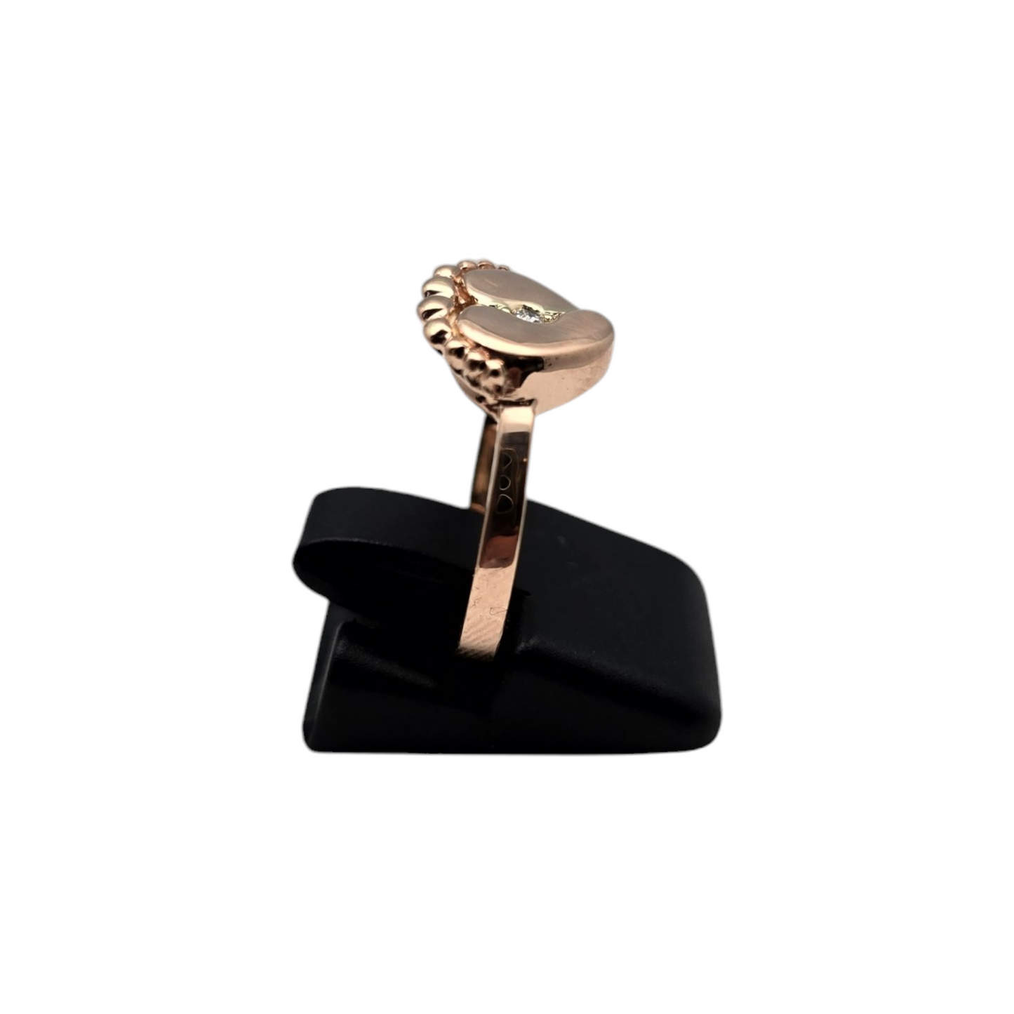 Diamantni prstan "BAYI" 14K 585/1000+DIA; masa=2.77g