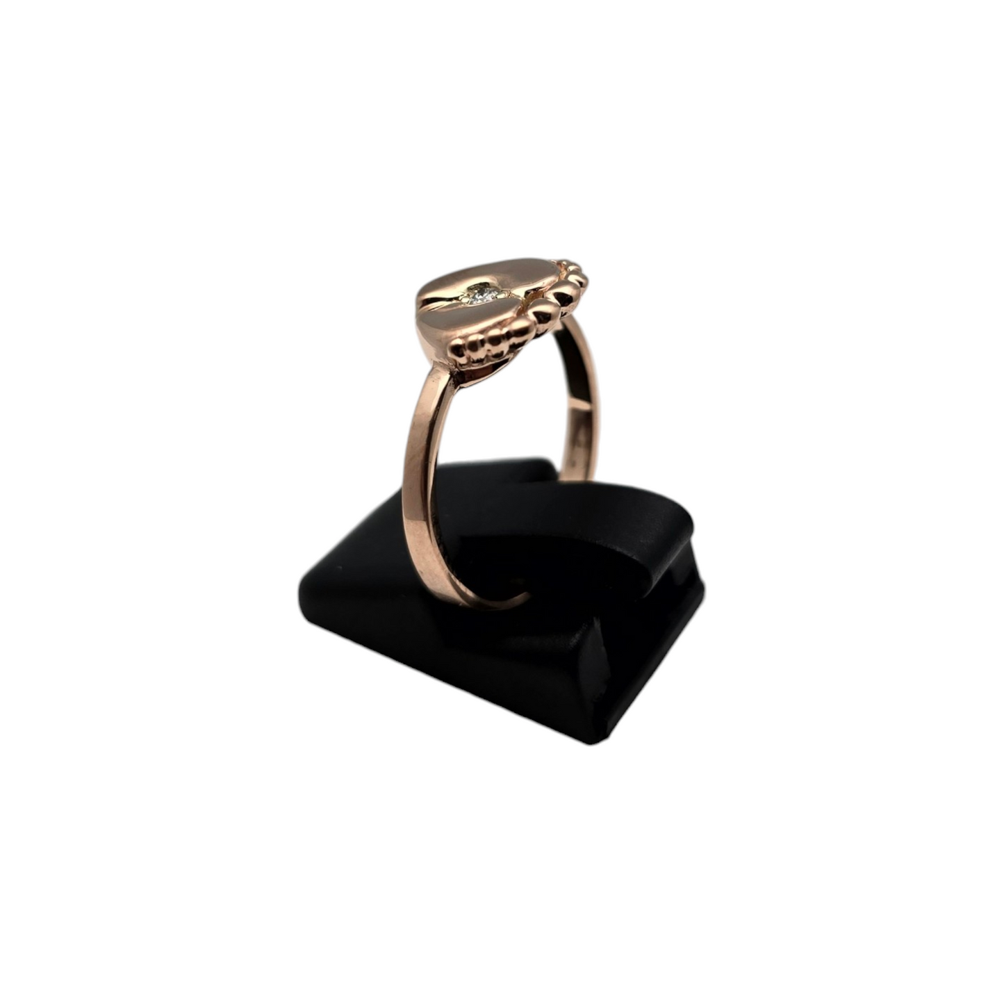 Diamantni prstan "BAYI" 14K 585/1000+DIA; masa=2.77g